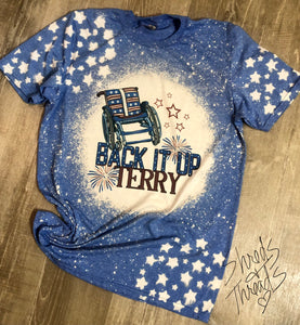 Back it up Terry (star bleached T-shirt)