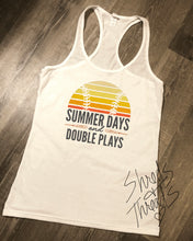 Load image into Gallery viewer, Summer Days/Double Plays Tank &amp; T-shirt
