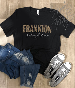 Frankton Eagles Leopard  (black shirt)