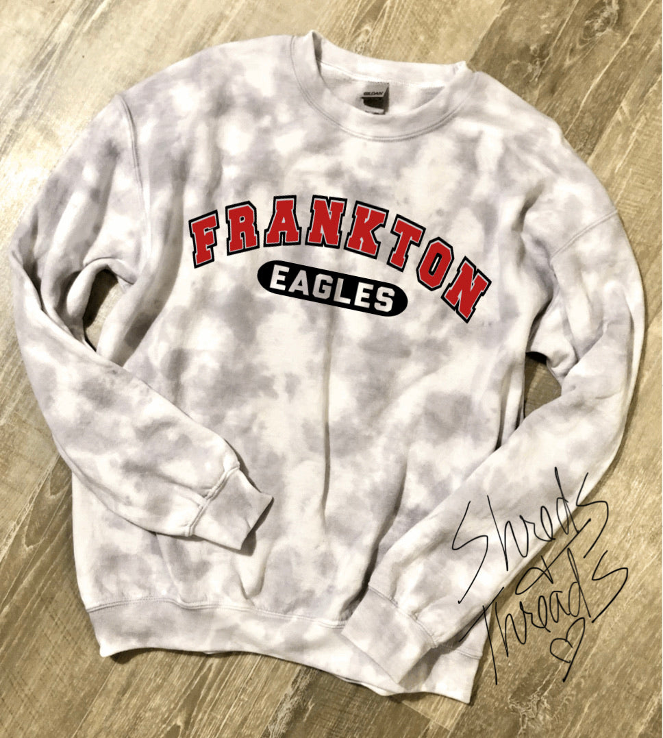 Eagles tie dye discount sweatshirt