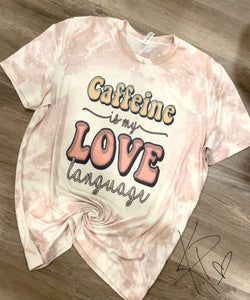 Love Language (bleached T-shirt)