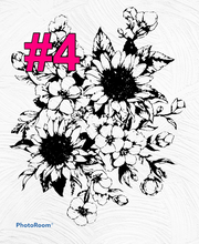 Load image into Gallery viewer, Tie-dye sunflower shirts!!
